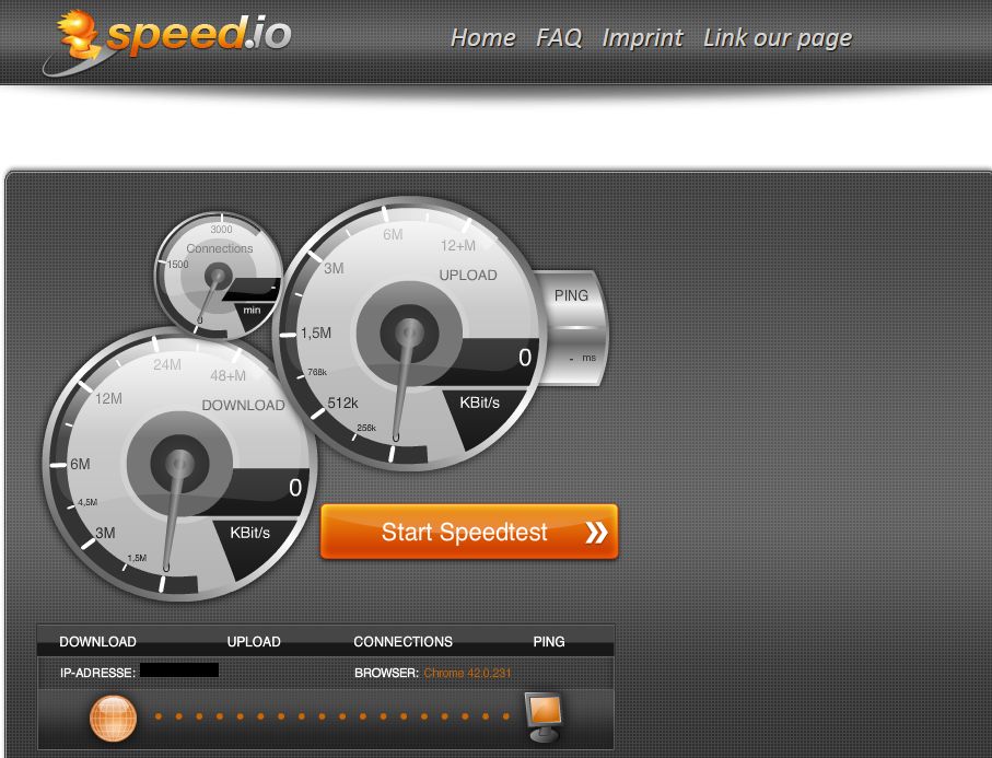 Speed.io: Test Internet Speed 