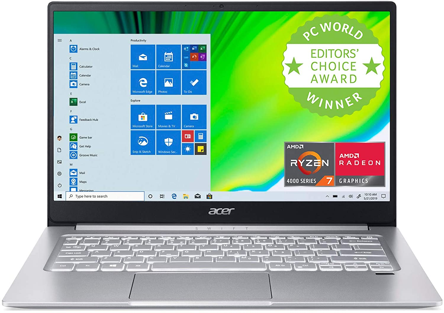 Acer Swift 3 - Best Gaming Laptop Under 800