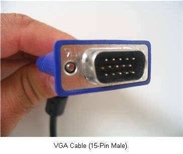 vga cable - How To Connect A Laptop/PC To A Projector