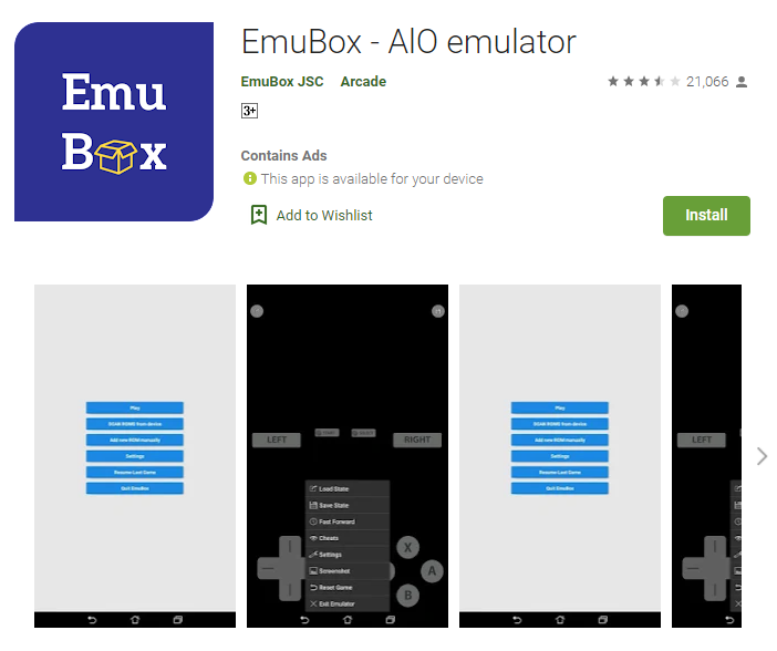 EmuBox Emulator - Best PS1 Emulators for Windows 10
