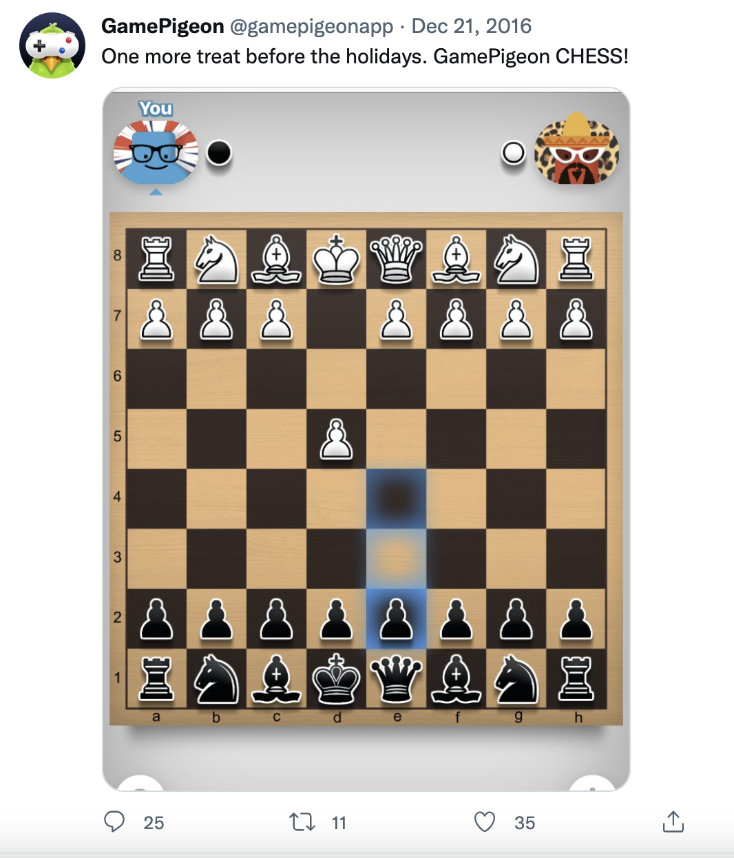 Gamepiegon chess