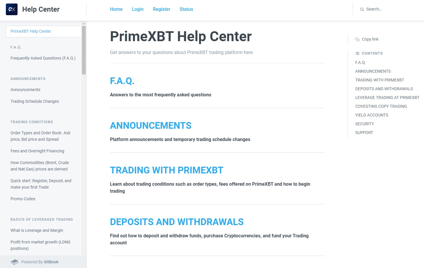 PrimeXBT Customer Support