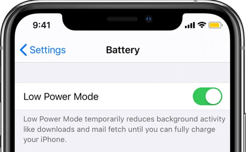 Use Low Power Mode