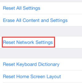 Reset Network Settings : iPhone Keeps Disconnecting From WiFi 