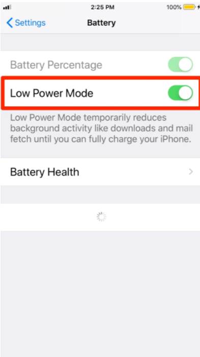 lower power mode : Why Is My Battery Yellow On My iPhone