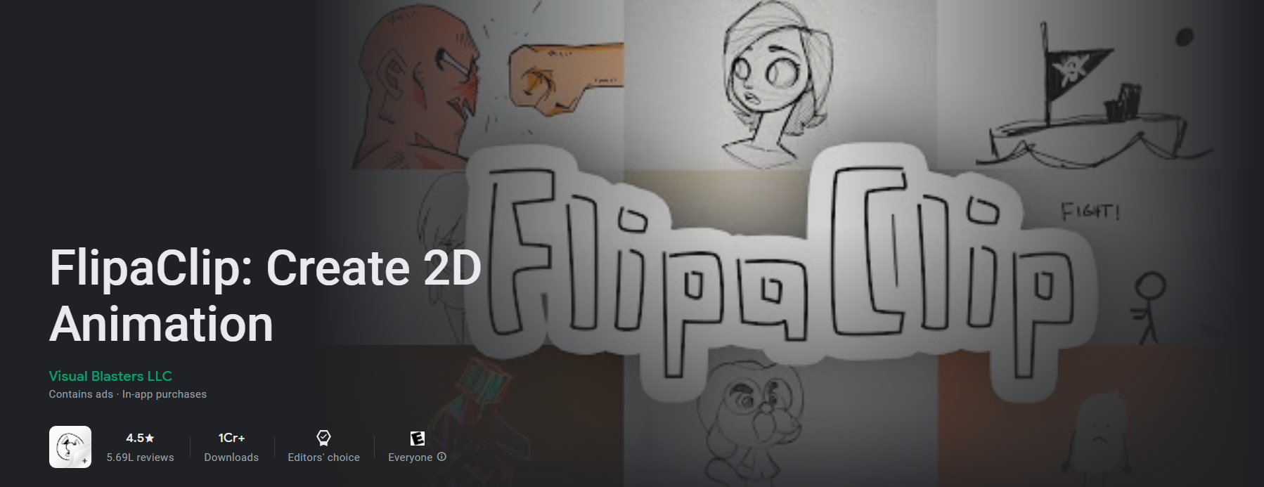 FlipaClip : Best Animation Apps For iPad