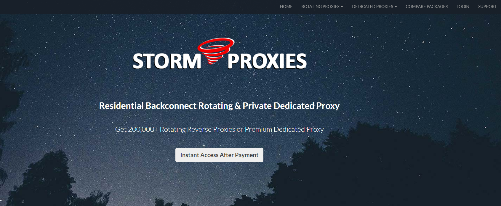 Storm Proxies Overview - Best Rotating Proxy