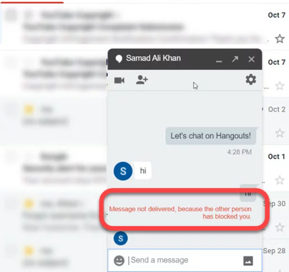10 Ways to tell if you've been Blocked on Hangouts
