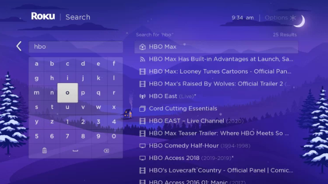 search hbo max