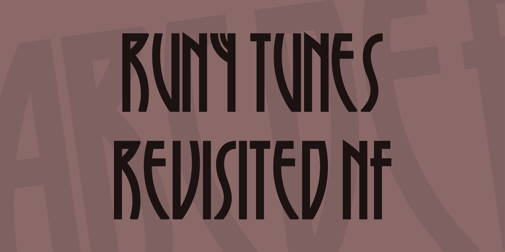 Runy Tunes Revisited NF Regular