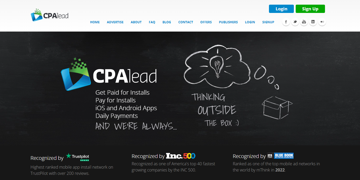 Overview Of CPAlead - Best CPA Affiliate Networks