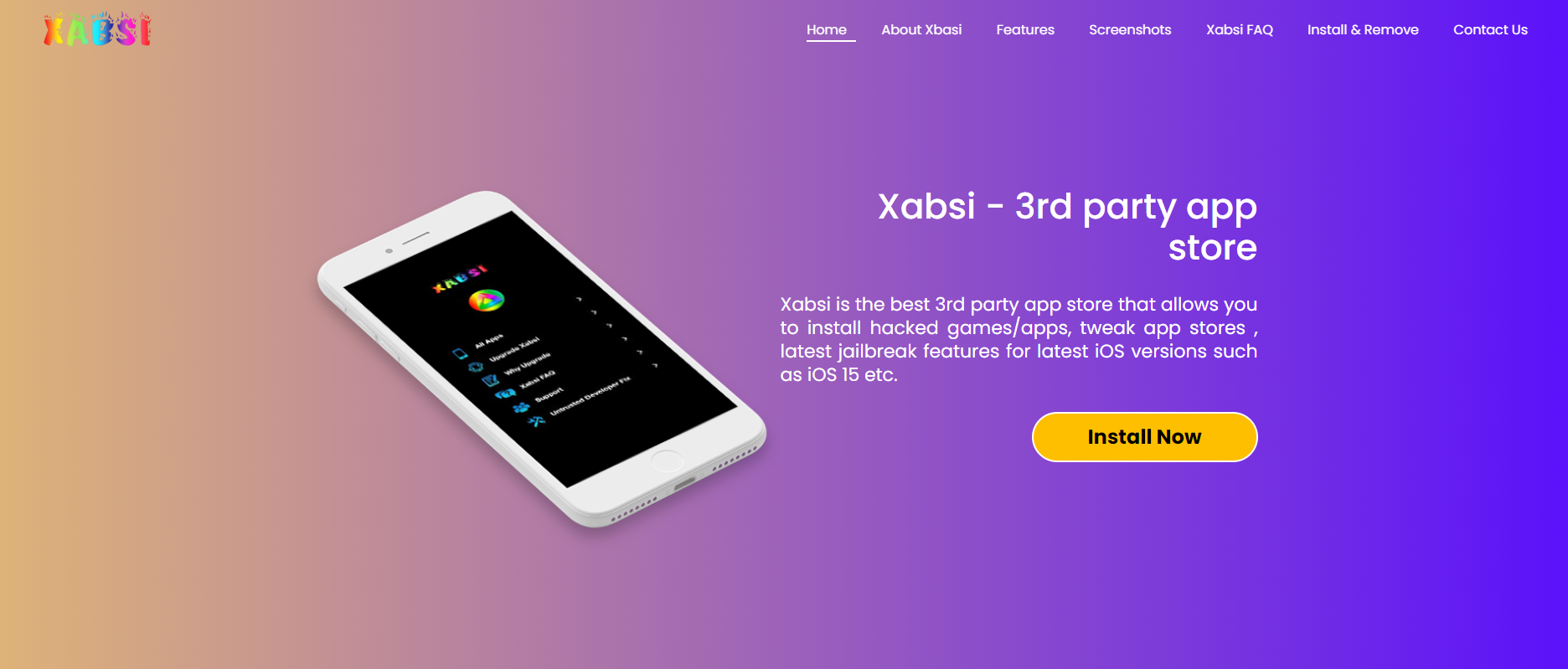 Overview Of Xabsi - Third Party App Stores For iOS