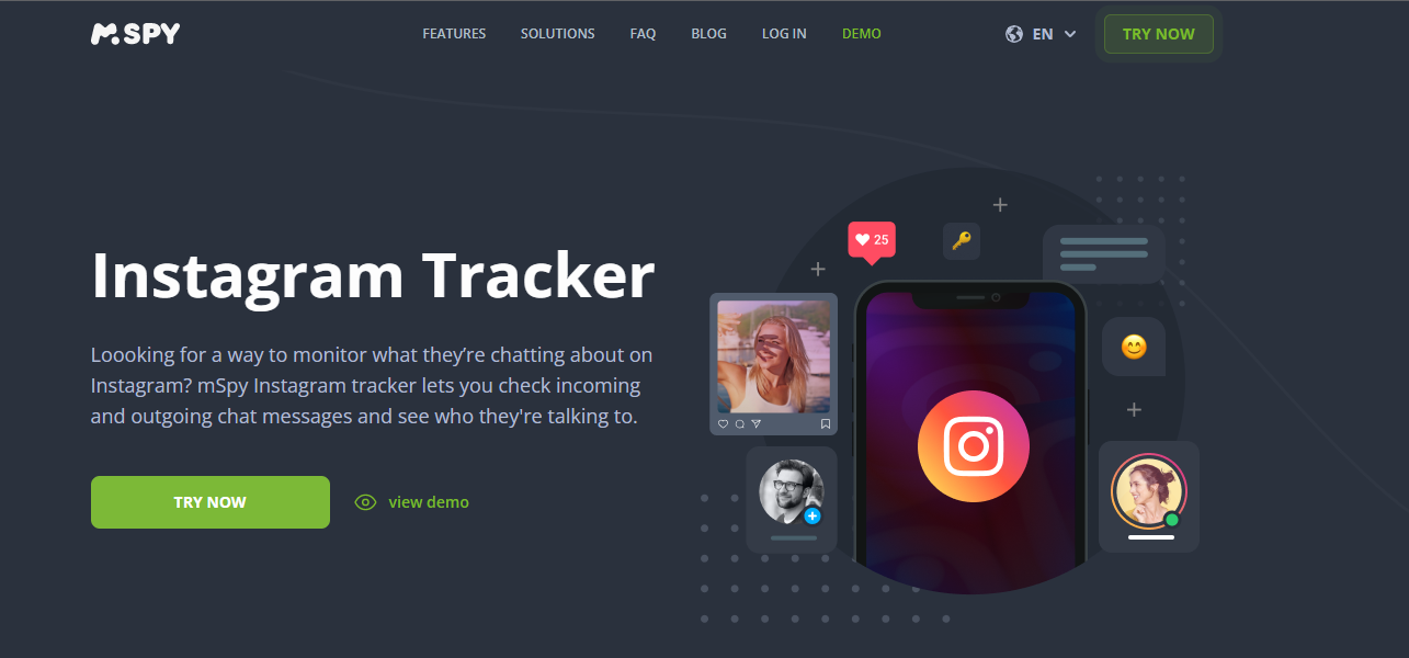 Overview Of mSpy - Best Instagram Hacker Apps