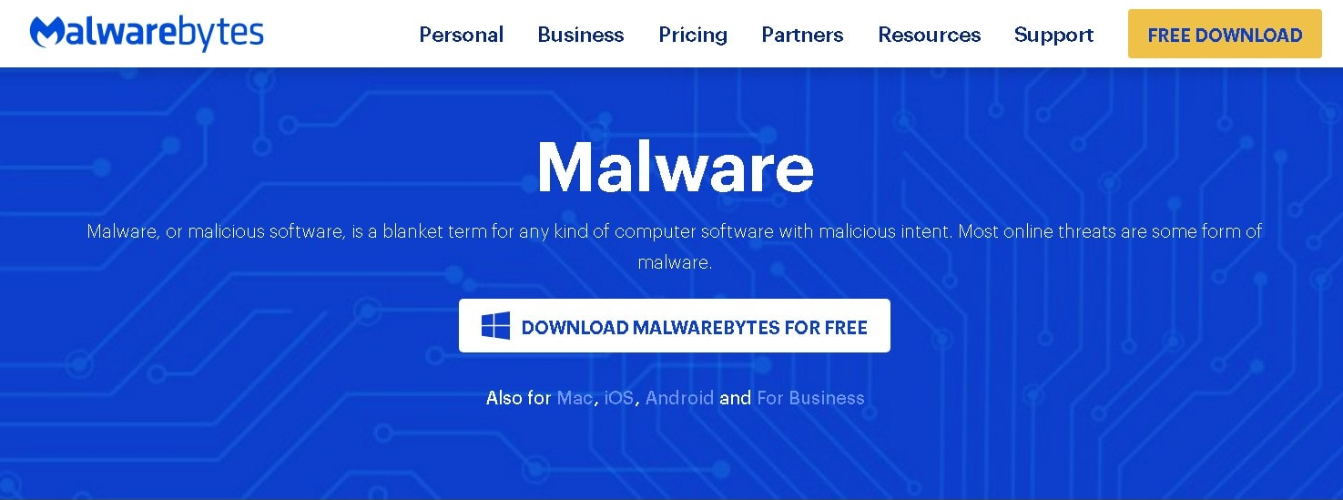 Malwarebytes MALWARE PROTECTION