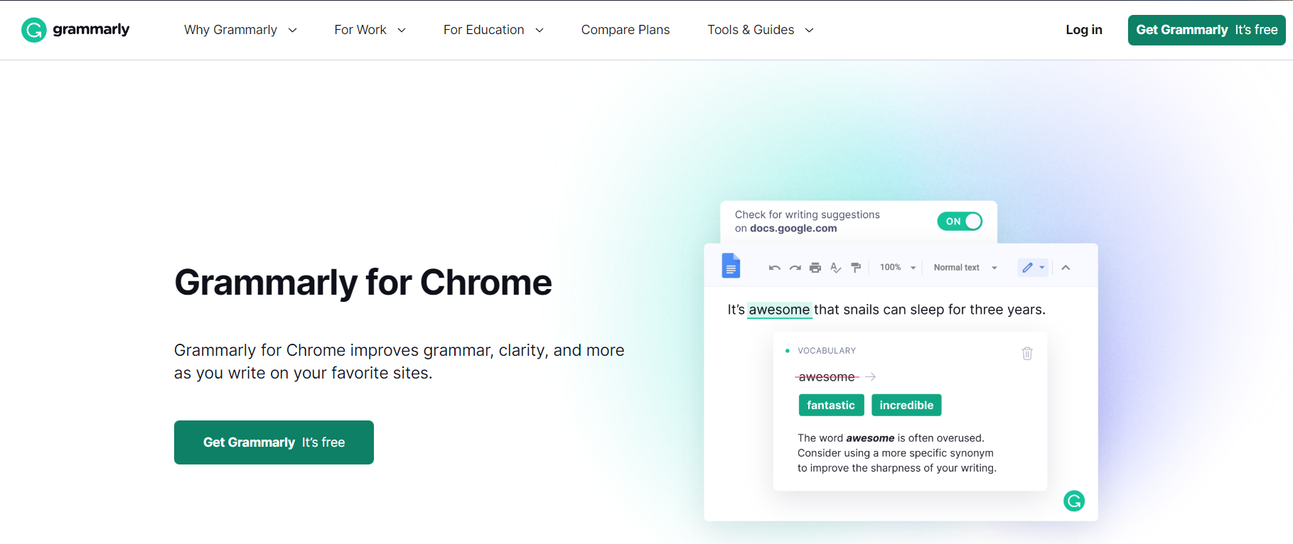 How to add Grammarly to Chrome