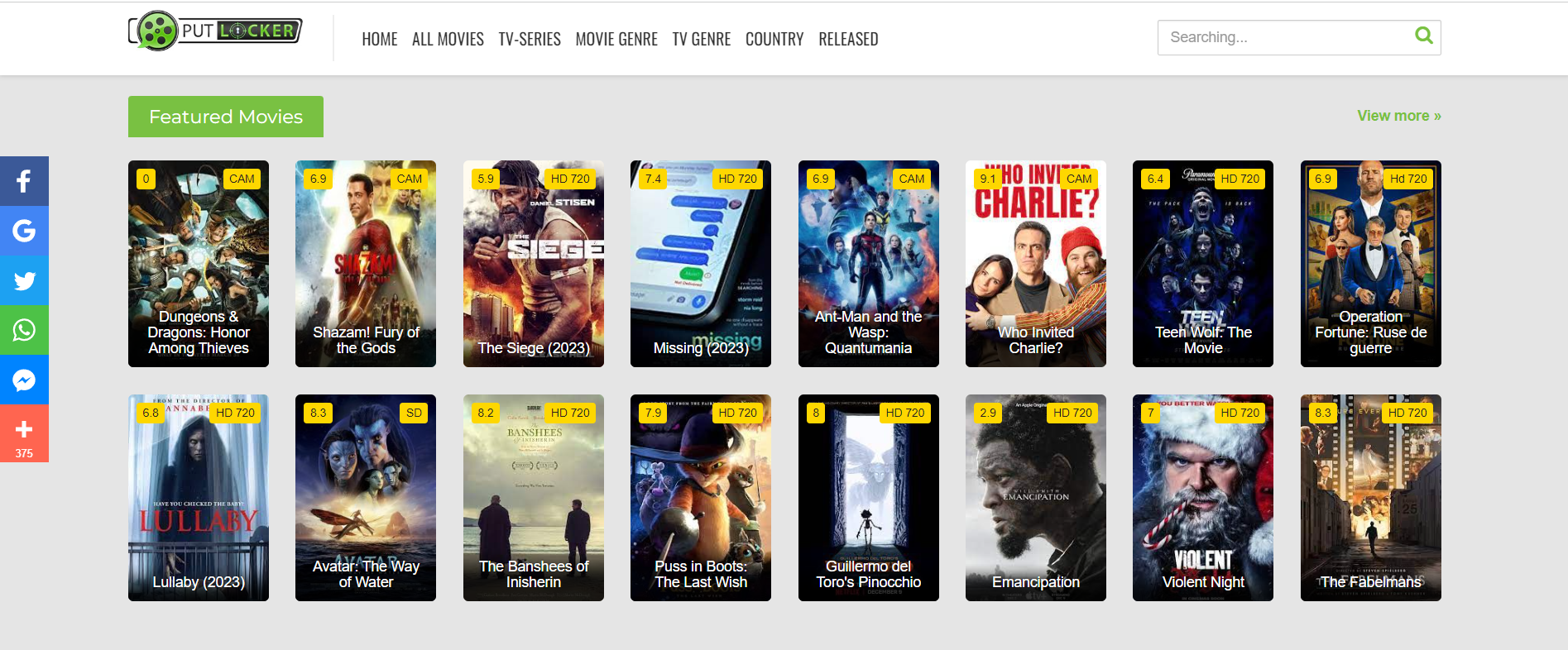 PutLocker- Best Free Movie Streaming Sites