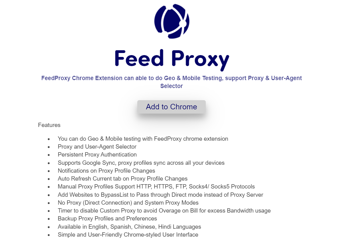 Feed Proxy Overview