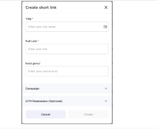 Creating a Short Links