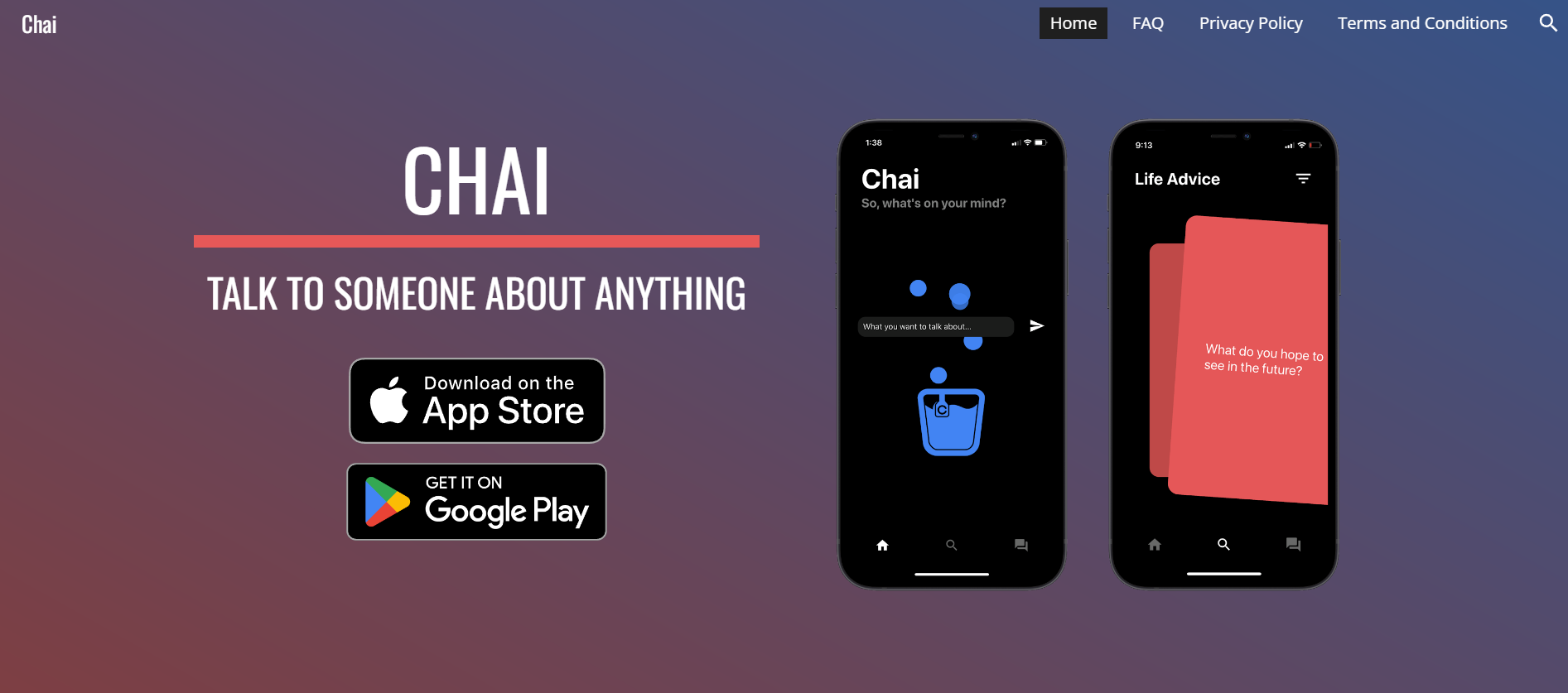 Chai App Overview