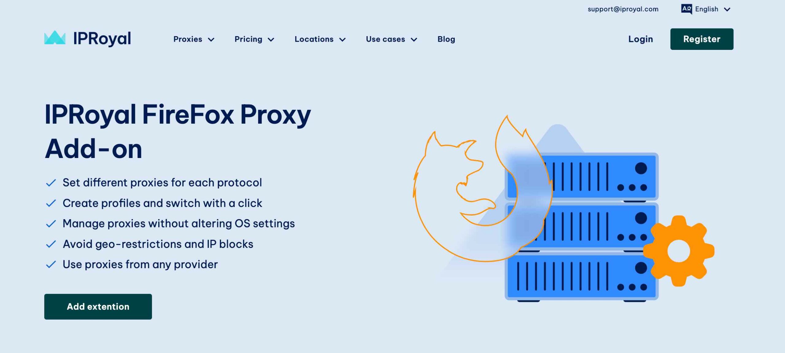 IPRoyal FireFox Proxy Add-on