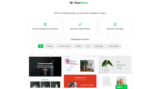 WAY TO USE WEBWAVE 1